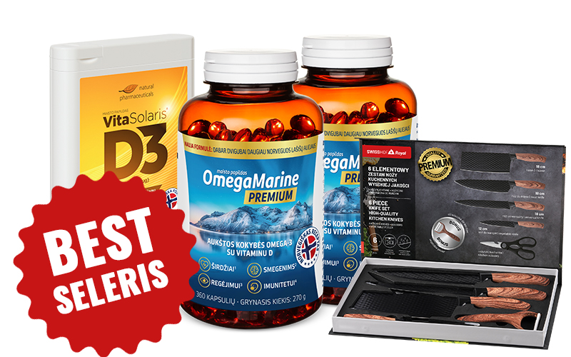 VitaSolaris® D3 + OmegaMarine™ Premium