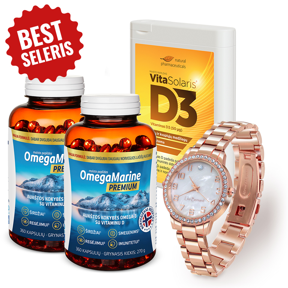 VitaSolaris® D3 + OmegaMarine™ Premium